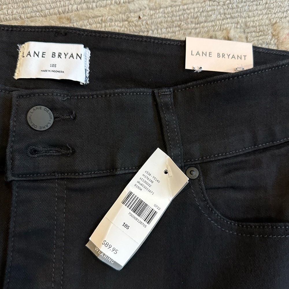 Lane Bryant Boot Cut Black jeans